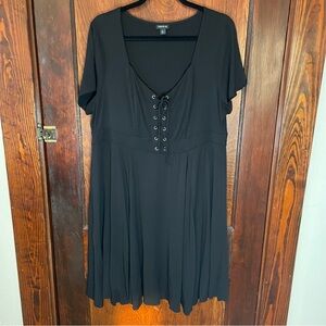 Torrid Black skater dress